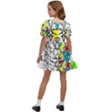 Brain Left Logic Language Science Kids  Short Sleeve Dolly Dress View4