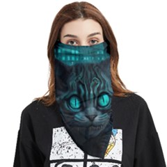 Angry Cat Fantasy Face Covering Bandana (triangle) by pakminggu