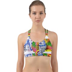 Brain Cerebrum Biology Abstract Back Web Sports Bra by pakminggu