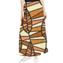 Autumn Leaf Mosaic Seamless Maxi Chiffon Skirt View1