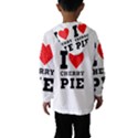 I love cherry pie Kids  Hooded Windbreaker View2