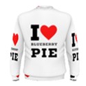 I love blueberry Men s Sweatshirt View2