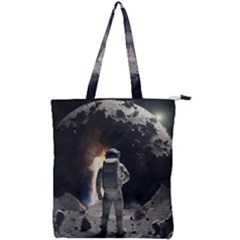 Astronaut Space Walk Double Zip Up Tote Bag by danenraven