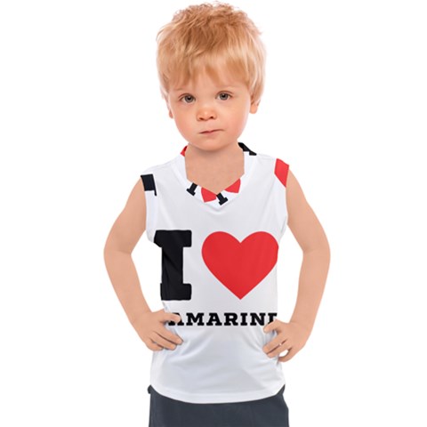 I Love Tamarind Kids  Sport Tank Top by ilovewhateva