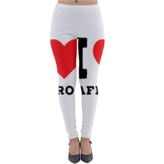 I Love Saffron Lightweight Velour Leggings by ilovewhateva