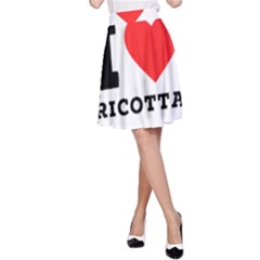 I Love Ricotta A-line Skirt by ilovewhateva