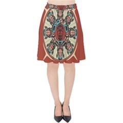 Grateful Dead Pacific Northwest Velvet High Waist Skirt by Mog4mog4