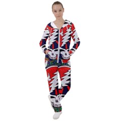 Grateful Dead Pattern Women s Tracksuit by Mog4mog4