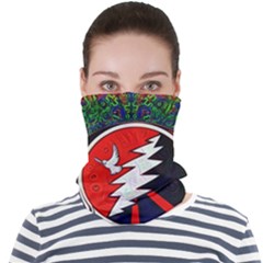 Grateful Dead Pattern Face Seamless Bandana (adult) by Mog4mog4