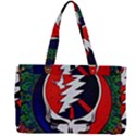 Grateful Dead Pattern Canvas Work Bag View2