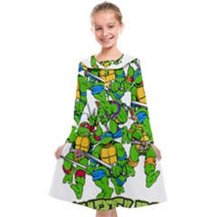 Teenage Mutant Ninja Turtles Kids  Midi Sailor Dress by Mog4mog4