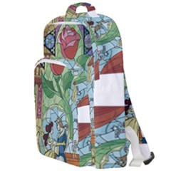 Beauty Stained Glass Double Compartment Backpack by Mog4mog4