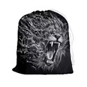 Lion Furious Abstract Desing Furious Drawstring Pouch (2XL) View1