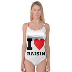 I Love Raisin  Camisole Leotard  by ilovewhateva