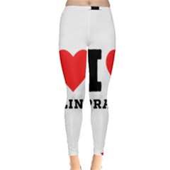 I Love Praline  Inside Out Leggings by ilovewhateva