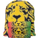 Lion Head Africa Rasta Giant Full Print Backpack View1