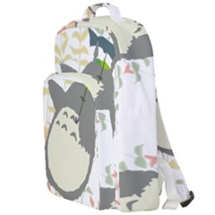 My Neighbor Totoro Cartoon Double Compartment Backpack by Mog4mog4