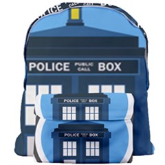 Doctor Who Tardis Giant Full Print Backpack by Mog4mog4