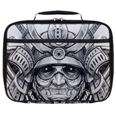 Drawing Samurai Tattoo Sketch Japanese Samurai Full Print Lunch Bag by Mog4mog4