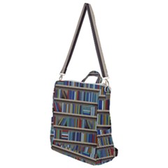 Bookshelf Crossbody Backpack by Mog4mog4