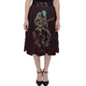 Astronaut Playing Guitar Parody Classic Midi Skirt View1