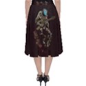 Astronaut Playing Guitar Parody Classic Midi Skirt View2