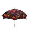 Flowers Blossoms Petals Blooms Golf Umbrellas View3