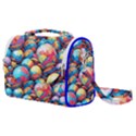 Pattern Seamless Balls Colorful Rainbow Colors Satchel Shoulder Bag View1