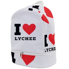 I Love Lychee  Zip Bottom Backpack by ilovewhateva