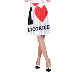 I Love Licorice A-line Skirt by ilovewhateva