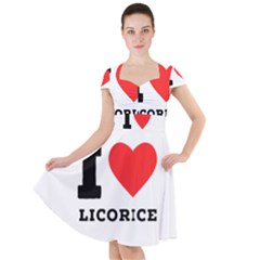 I Love Licorice Cap Sleeve Midi Dress by ilovewhateva