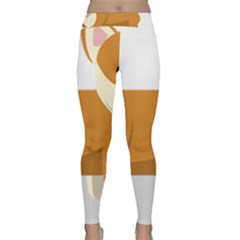 Corgi Dog Puppy Classic Yoga Leggings by 99art