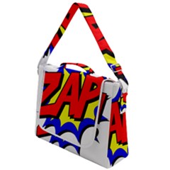 Zap Comic Book Fight Box Up Messenger Bag by 99art