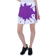 Explosion-firecracker-pyrotechnics Tennis Skirt by 99art