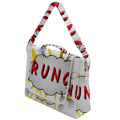 Comic-noise-paleness-explosion Box Up Messenger Bag by 99art