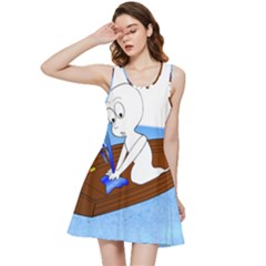 Spirit-boat-funny-comic-graphic Inside Out Racerback Dress by 99art