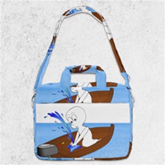 Spirit-boat-funny-comic-graphic Macbook Pro 13  Shoulder Laptop Bag  by 99art