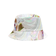 Maasai-man-people-abstract Bucket Hat (kids) by 99art