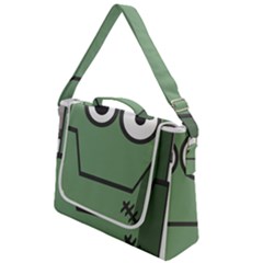 Cartoon-cute-frankenstein-halloween Box Up Messenger Bag by 99art