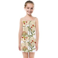 Nature-flower-leaf-plant-isolated Kids  Summer Sun Dress by 99art