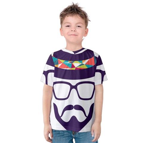 Party Hat Cartoon Kids  Cotton Tee by 99art