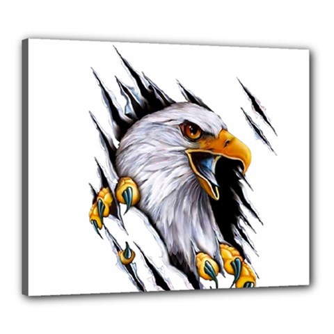 Eagle Canvas 24  X 20  (stretched) by 99art