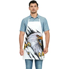 Eagle Kitchen Apron by 99art