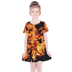 Live Coals Kids  Simple Cotton Dress by artworkshop