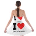 I love cucumber Strapless Bra Top Dress View2