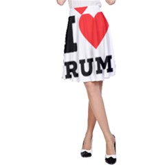 I Love Rum A-line Skirt by ilovewhateva