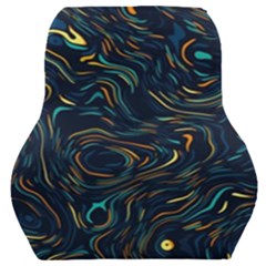 Colorful Abstract Pattern Creative Colorful Line Linear Background Car Seat Back Cushion  by B30l