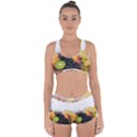 Variety Of Fruit Water Berry Food Splash Kiwi Grape Racerback Boyleg Bikini Set View1