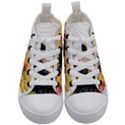 Variety Of Fruit Water Berry Food Splash Kiwi Grape Kids  Mid-Top Canvas Sneakers View1