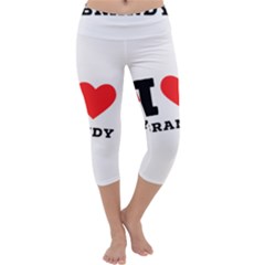 I Love Brandy Capri Yoga Leggings by ilovewhateva